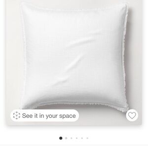 Two CasaLuna pillow shams